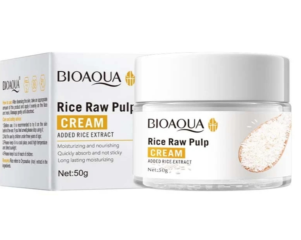 کرم مرطوب کننده بیوآکوا مدل rice raw